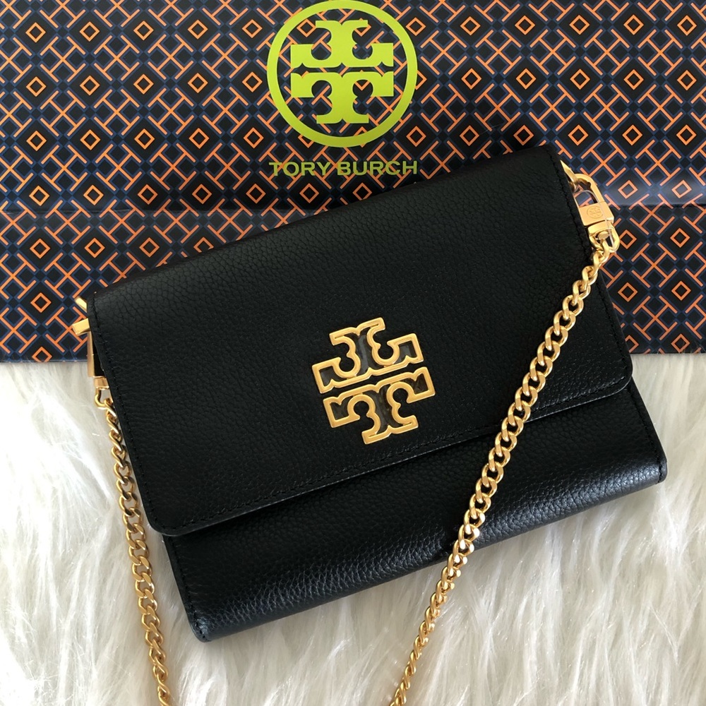 Tory burch Britten Chain wallet - Picture 1 of 8